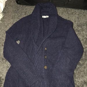 Navy Vineyard Vines Button Cardigan